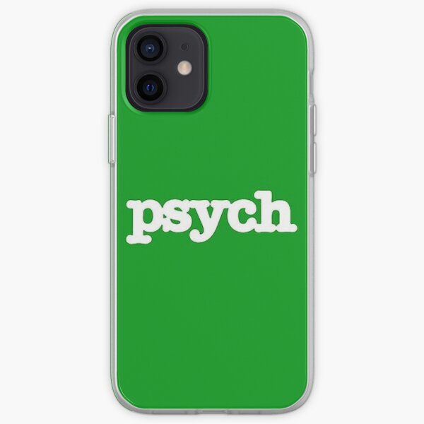 Psych Phone Case iPhone Soft Case