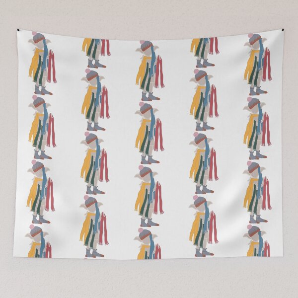 Item preview, Elf With Scarves designed and sold by mikesingshua.