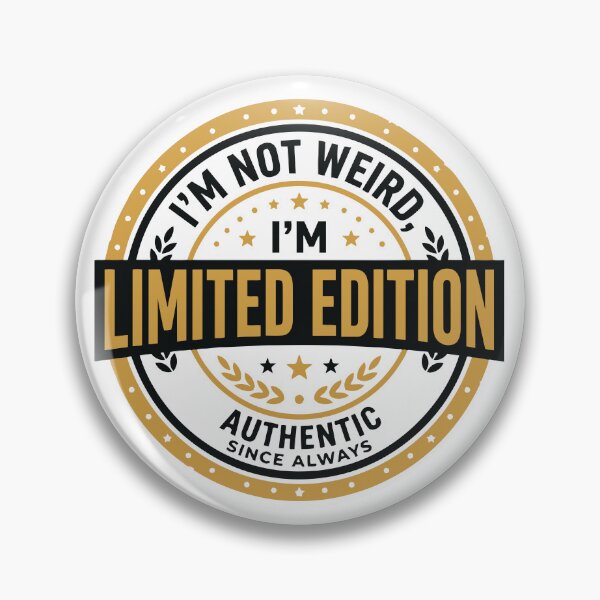 Item preview, I'm Not Weird, I'm Limited Edition Saracastic Seal designed and sold by ShirtRemarks.