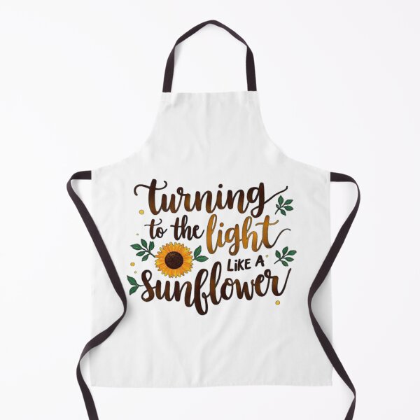 Item preview, Turning To The Light Sunflower Typography Art designed and sold by EmpoweredEchoesSpirit.