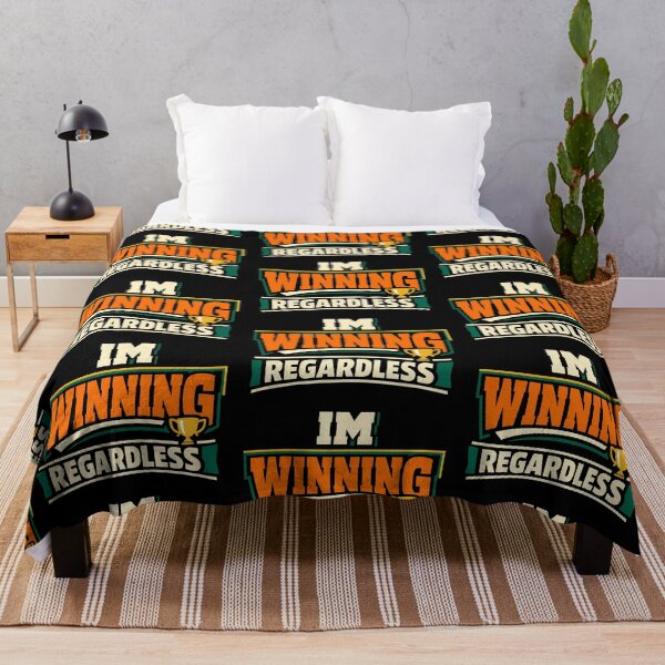 Item preview, Im Winning Regardless Funny Winner Mindset Design designed and sold by TeeTimeTreasure.