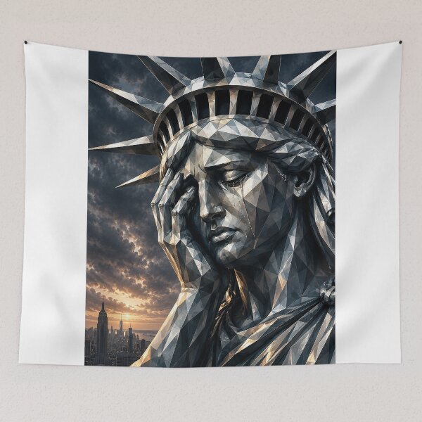 Item preview, Liberty Crying  designed and sold by LuluLeb.