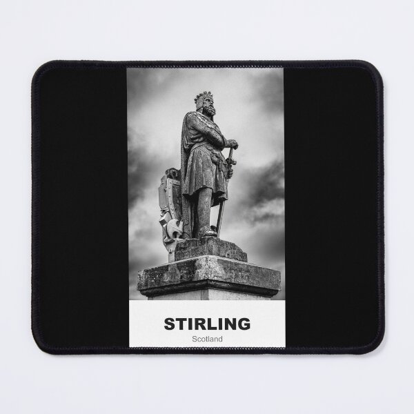 Item preview, Robert The Bruce | Stirling, Scotland | Travel Photography Print designed and sold by Amber Sky Creations.