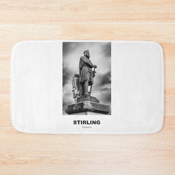 Item preview, Robert The Bruce | Stirling, Scotland | Travel Photography Print designed and sold by Amber Sky Creations.