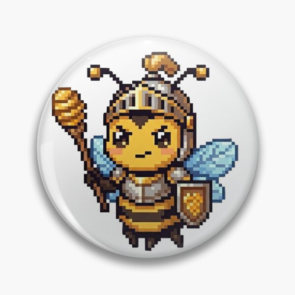 Artikelvorschau, Sir Honeybee, Wächter des Goldenen Bienenstocks entworfen und verkauft von fozero Pixel.