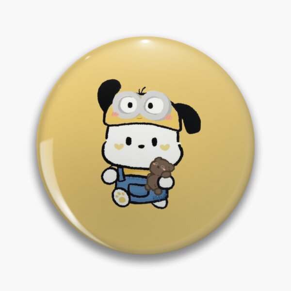 Item preview, Pochacco dressed as Bob the Minion designed and sold by belenskd.