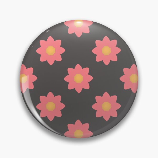 Item preview, Retro Pink Flower Power Pattern designed and sold by Farnwirbel – Art.