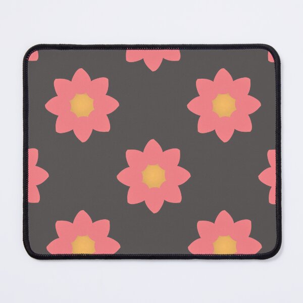 Item preview, Retro Pink Flower Power Pattern designed and sold by Farnwirbel – Art.