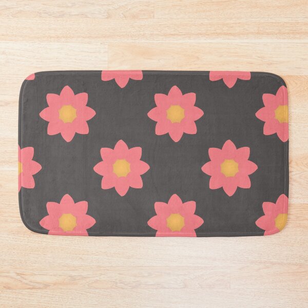 Item preview, Retro Pink Flower Power Pattern designed and sold by Farnwirbel – Art.