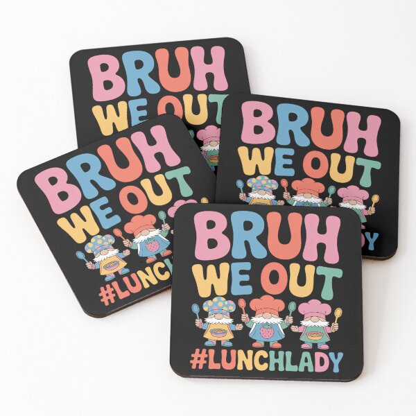 Item preview, Bruh We out Happy Last Day of School Cafeteria Worker Lunch designed and sold by RisoniArt.