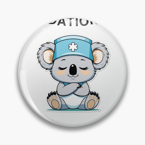 Item preview, Sedation Is An Art Form Cute Nurse Koala designed and sold by tsm2015.