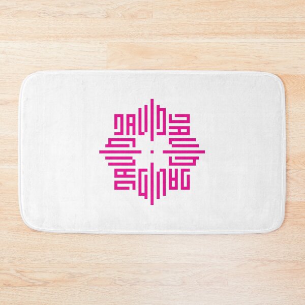Item preview, DAVID | Pink  | Modern Geometric Kufi Calligraphy | From Name to Art   designed and sold by FOR YOUR NAME.