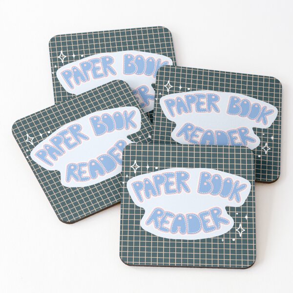 Item preview, Book lover sticker. Paper book reader. designed and sold by creativecornr.