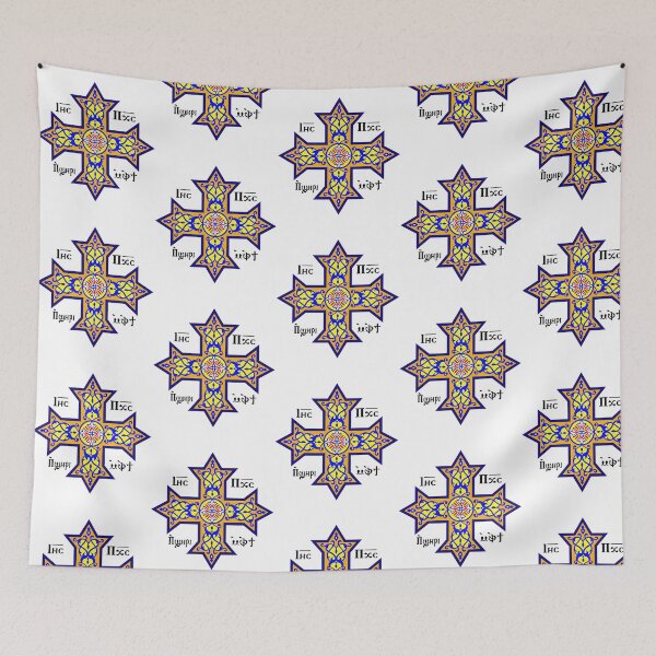Item preview, Coptic Cross Color Icon designed and sold by mingelui.