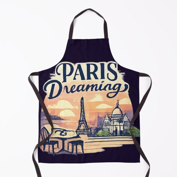 Item preview, Paris Dreaming Vintage Watercolor Cafe Badge designed and sold by PACS0011.
