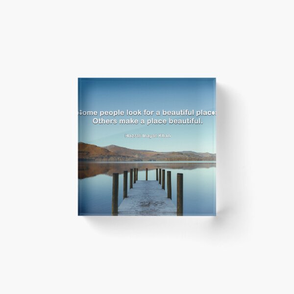 Item preview, Some people look for a beautiful place | Motivational quote | Photo for all designs designed and sold by Amber Sky Creations.