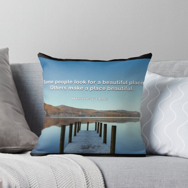 Item preview, Some people look for a beautiful place | Motivational quote | Photo for all designs designed and sold by Amber Sky Creations.