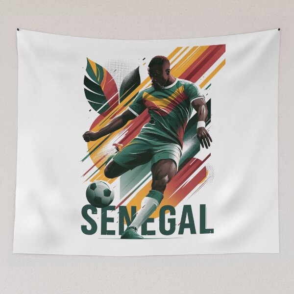 Item preview, Senegal Soccer designed and sold by StudioRedKoala.