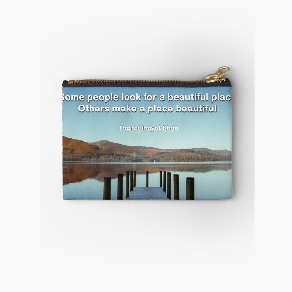 Item preview, Some people look for a beautiful place | Motivational quote | Photo for all designs designed and sold by Amber Sky Creations.