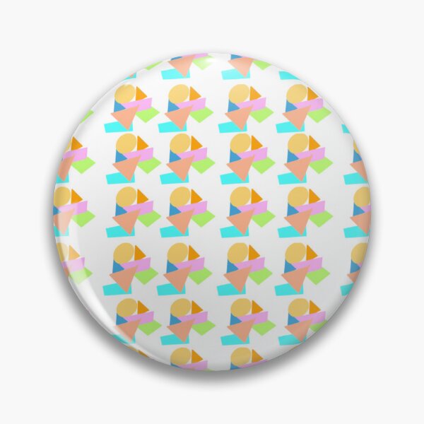 Item preview, Colorful geometric seamless pattern with abstract shapes on white background. designed and sold by AjjimaJKM.