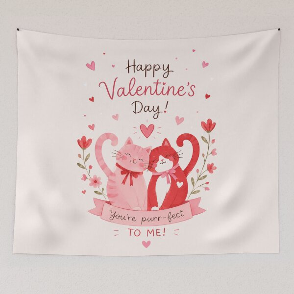 Item preview, Funny Cat Valentine's Day Cards Collection designed and sold by Ioanna-Studio.