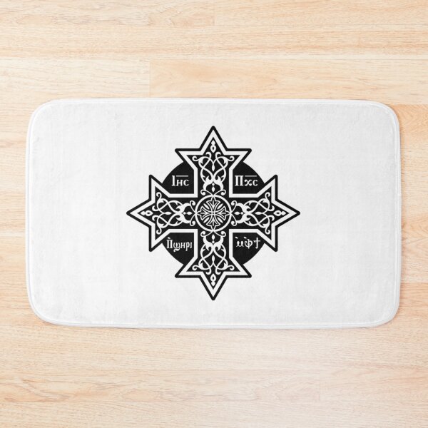 Item preview, Coptic Cross White Icon designed and sold by mingelui.