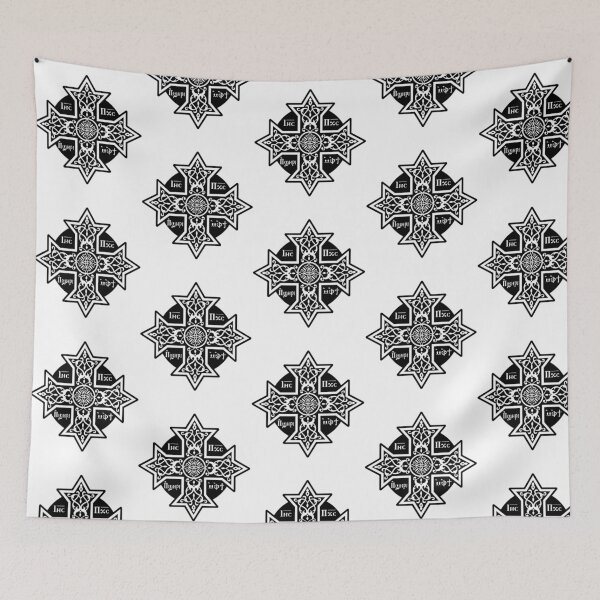 Item preview, Coptic Cross White Icon designed and sold by mingelui.