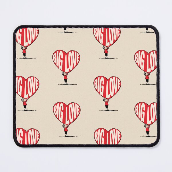 Item preview, Big Love Retro Heart Cartoon designed and sold by puttif.