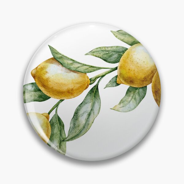 Item preview, Watercolor Lemon Branch Botanical Art designed and sold by Alisles.