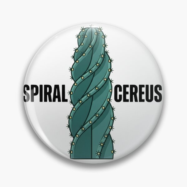 Artikelvorschau, Spiral Cactus Bold Typography Graphic entworfen und verkauft von GreenDivisionJP.