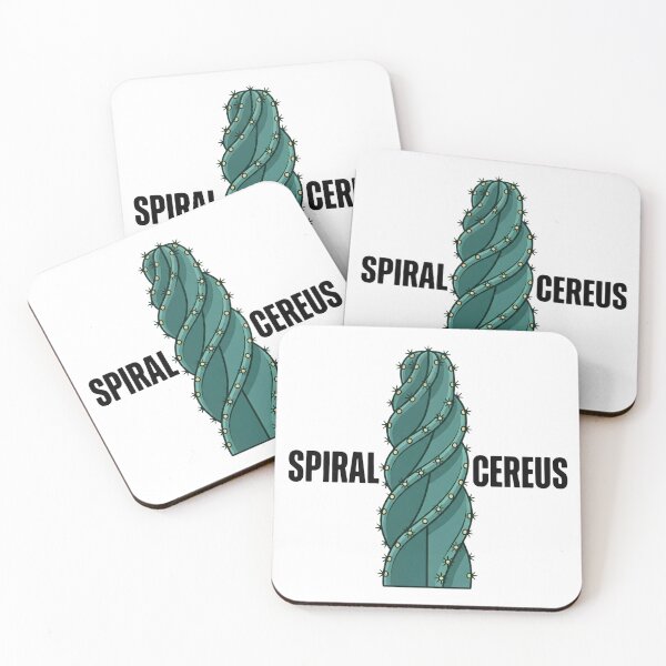 Item preview, Spiral Cactus Bold Typography Graphic designed and sold by GreenDivisionJP.