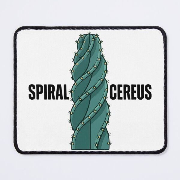 Item preview, Spiral Cactus Bold Typography Graphic designed and sold by GreenDivisionJP.