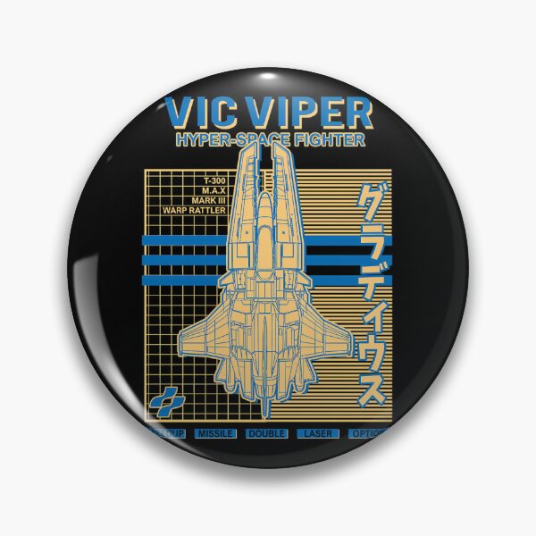 Item preview,  Gradius Blueprint Blue and Gold Edition designed and sold by Adnan  Malik.