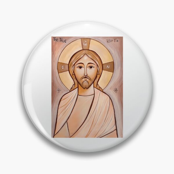 Item preview, Coptic Icon Of Jesus Christ The True Light designed and sold by mingelui.