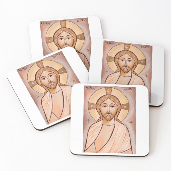 Item preview, Coptic Icon Of Jesus Christ The True Light designed and sold by mingelui.