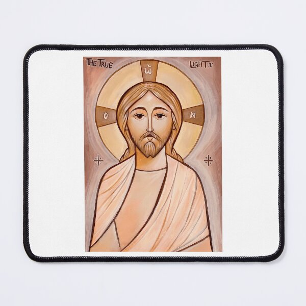 Item preview, Coptic Icon Of Jesus Christ The True Light designed and sold by mingelui.