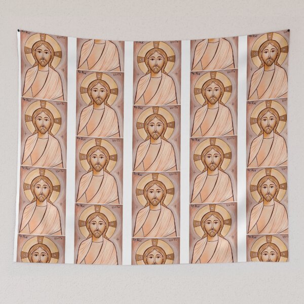 Item preview, Coptic Icon Of Jesus Christ The True Light designed and sold by mingelui.