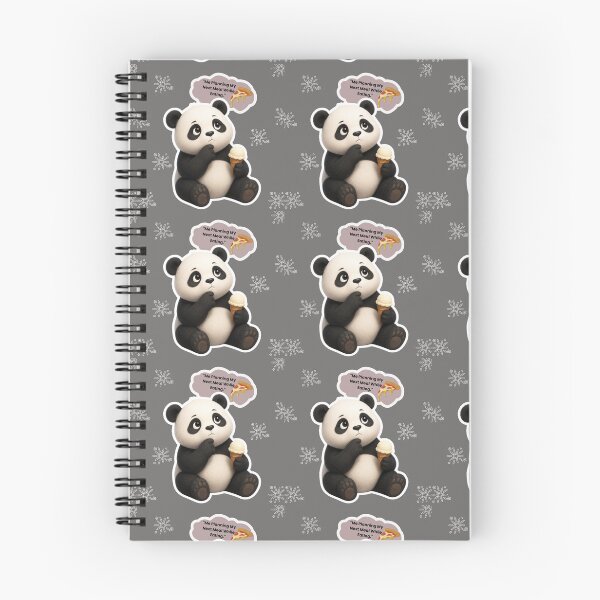 Item preview, Cute Panda Thinking About Pizza designed and sold by EnginerdStudio.