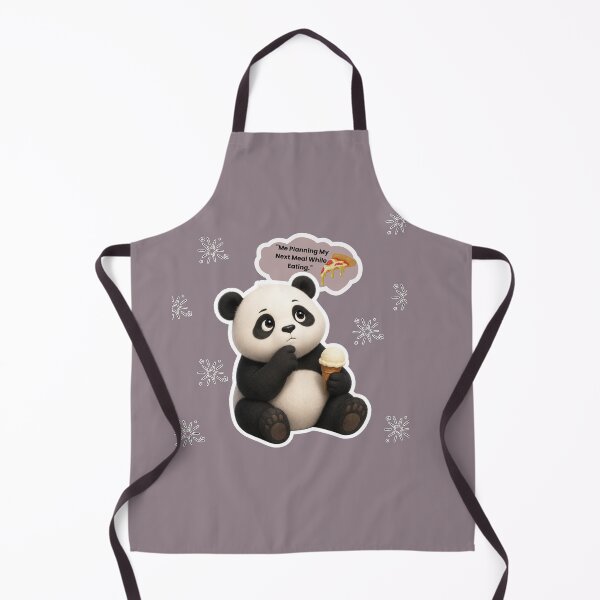 Item preview, Cute Panda Thinking About Pizza designed and sold by EnginerdStudio.