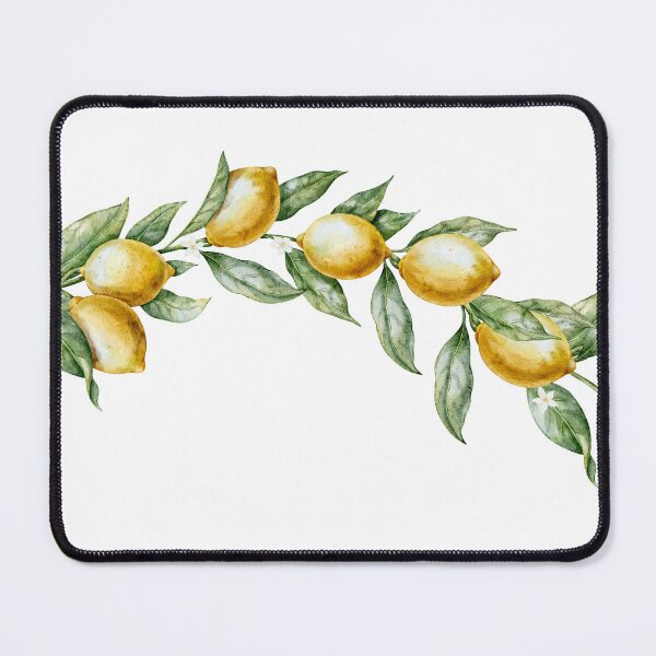 Item preview, Mediterranean Lemon Garland Watercolor designed and sold by Alisles.