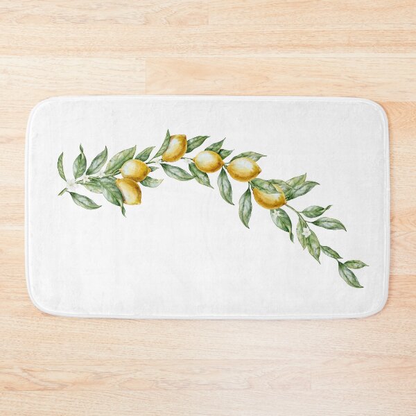 Item preview, Mediterranean Lemon Garland Watercolor designed and sold by Alisles.