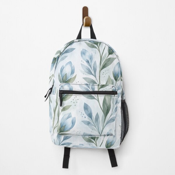 Item preview, Blue Watercolor Floral Pattern designed and sold by Owcomm.