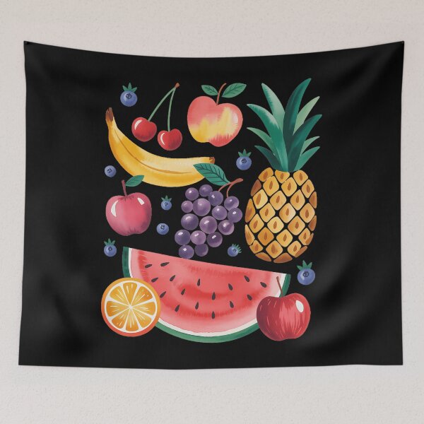 Item preview, Summer Fruit Cottagecore Fruit Summer Vacation Farmers Market designed and sold by SapfireStuArt.