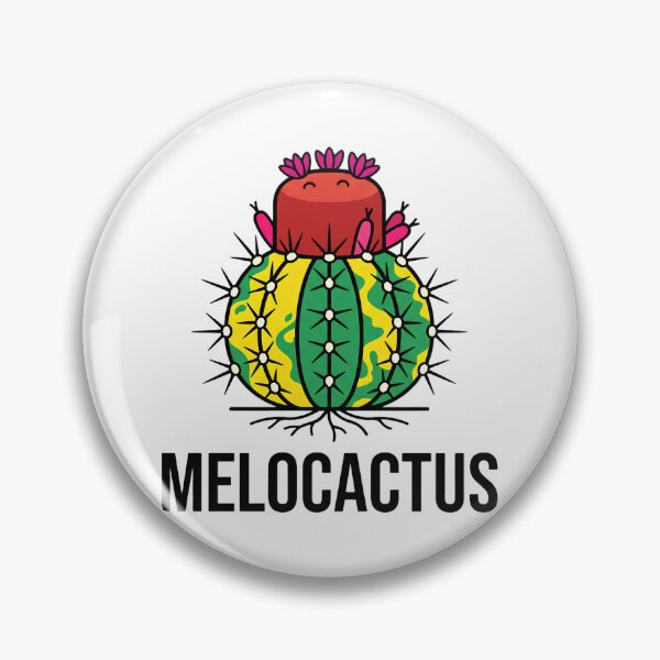 Item preview, Retro Cephalium - Melocactus Matanzanus Variegated Pop Art designed and sold by GreenDivisionJP.