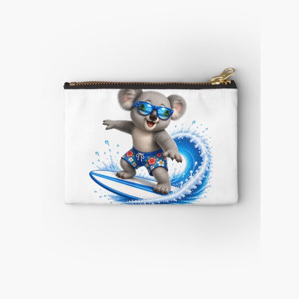 Item preview, Cute Kawaii Koala Surfing Summer Beach Wave designed and sold by Seculinator.