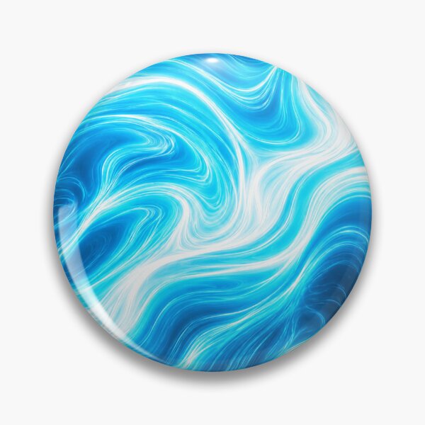 Item preview, Electric Blue Liquid Marble Flow designed and sold by Owcomm.
