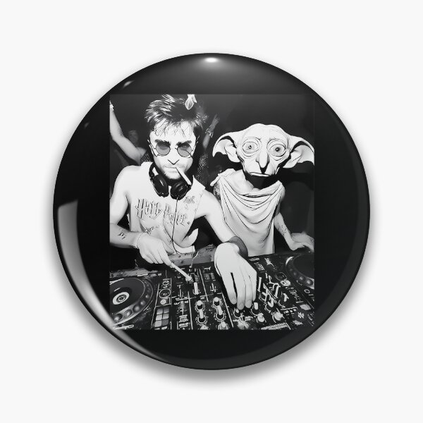 Item preview, Harry And Dobby Elf Dj The House Smoking Meme designed and sold by mikesingshua.