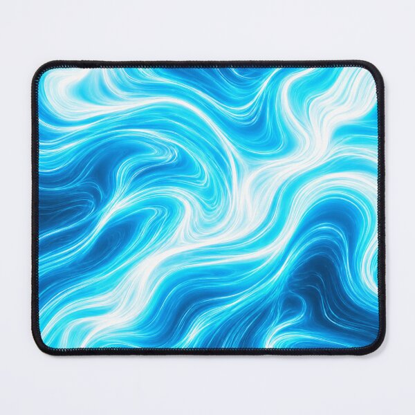 Item preview, Electric Blue Liquid Marble Flow designed and sold by Owcomm.
