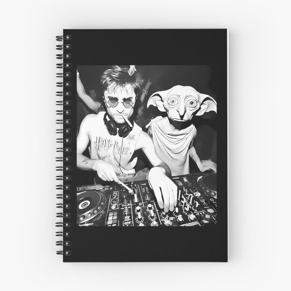 Item preview, Harry And Dobby Elf Dj The House Smoking Meme designed and sold by mikesingshua.