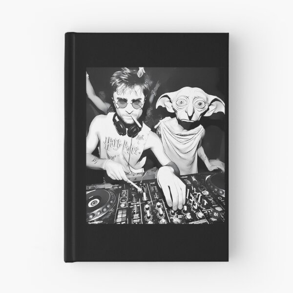 Item preview, Harry And Dobby Elf Dj The House Smoking Meme designed and sold by mikesingshua.